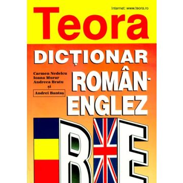 Dictionar roman - englez - coperta cartonata Teora
