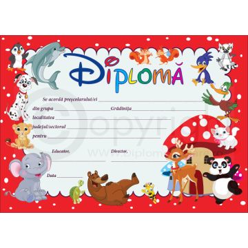 Diploma Gradinita 2 2023 (Joy)