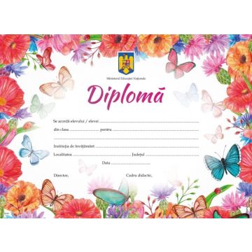 Diploma de absolvire pentru clasele I-IV (Sinapsis)