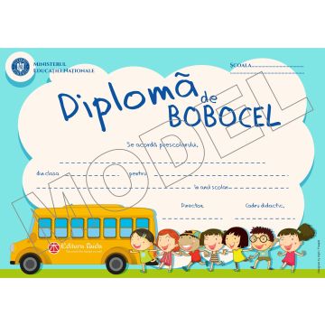 Diploma gradinita personalizabila Taida - model 55