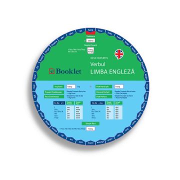 Disc rotativ- Limba engleză. Verbul (Booklet)