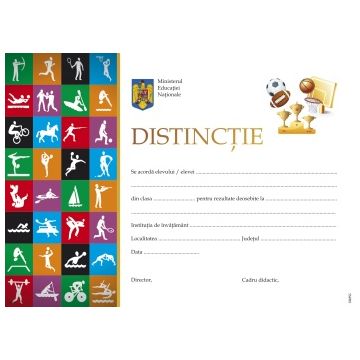 Distinctie la Sport (Diploma)