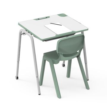 Masa TEAM  EDGE REG. 600X500X640-760mm