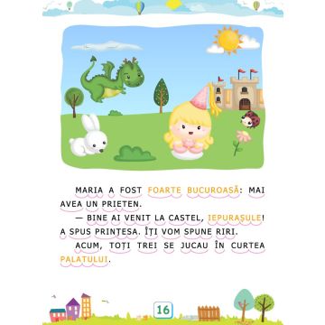 Un dragon prietenos Texte si exercitii pentru scolarii din clasa pregatitoare (Elicart)