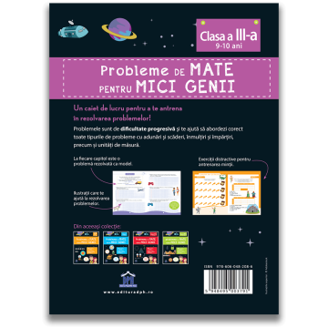 Probleme de mate pentru mici genii - Clasa a III-a (DPH)