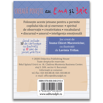Creeaza povesti cu Ema si Eric: Aventuri in oras (DPH)