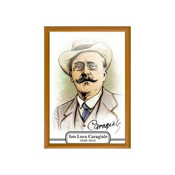 Scriitori romani – Set planse (KP-017) - 30 x 40 (Kreativ)