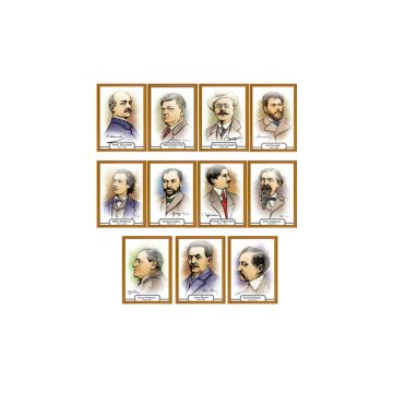 Scriitori romani – Set planse (KP-017) - 30 x 40 (Kreativ)