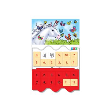 Joc educativ LUK, Unicornul Istet, exercitii distractive, varsta 5+ (Kreativ)
