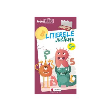 Joc educativ LUK, Literele Jucause, exercitii distractive de limba romana, varsta 5+ (Kreativ)