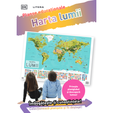 Harta lumii. Planse educationale (Litera)