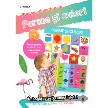 Forme si culori. Planse educationale (Litera)