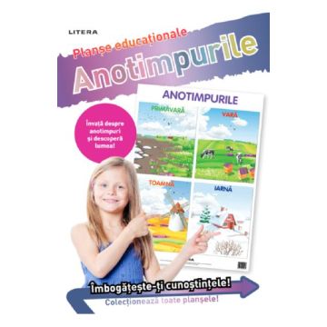 Anotimpurile. Planse educationale (Litera)