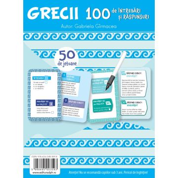 Civilizatii: Grecii - 100 de intrebari si raspunsuri (DPH)