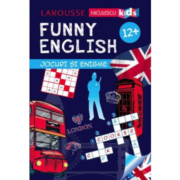 FUNNY ENGLISH. Jocuri și enigme 12+ (Niculescu)
