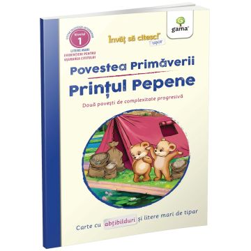 Povestea primaverii - Printul Pepene (Invat sa citesc usor) (Gama)