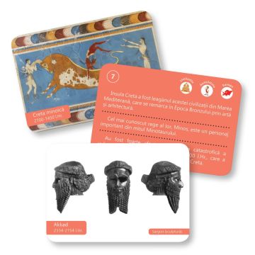 Civilizatii si imperii (Carti de joc Montessori pentru 6-12 ani) (Gama)