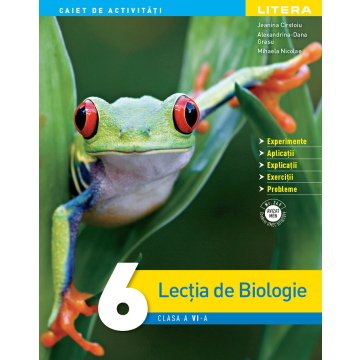 Lectia de Biologie. Caiet de activitati. Clasa a VI-a (Litera)