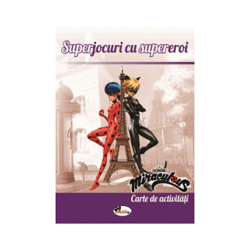  Superjocuri cu supereroi. Carte de activitati (Aramis)