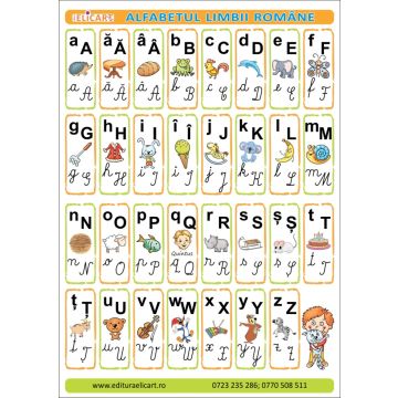 Pliant literele alfabetului (Elicart)