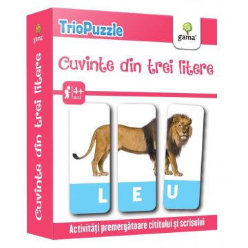Cuvinte din trei litere - Triopuzzle (Gama)