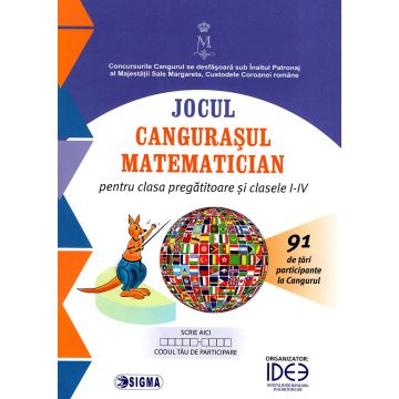 Revista Cangurasul Matematician pentru clasa pregatitoare si clasele I-IV (noiembrie 2020) (Sigma)