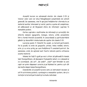 Cum? De ce? De unde? Cand? Cultura generala pentru clasele 1-4 (Niculescu)