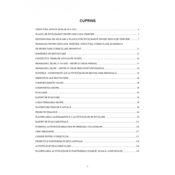 Condica de evidenta a activitatii didactice din educatia timpurie (Caietul educatoarei) (Diana)