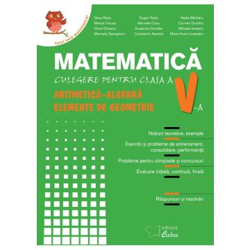 Matematica - culegere pentru clasa a V-a (Caba)