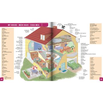 Dictionar ilustrat English-Deutsch-Roman - Editura Kreativ