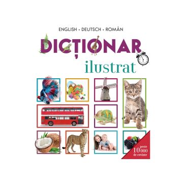 Dictionar ilustrat English-Deutsch-Roman - Editura Kreativ