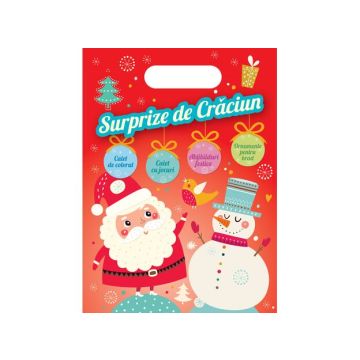  Surprize de Craciun cu abtibilduri - Editura Kreativ
