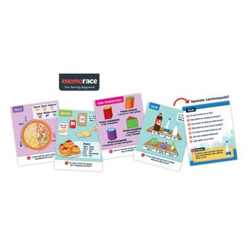 Joc educativ MemoRace - Sa invatam MATE (Kreativ)