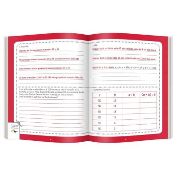 Matematica si stiinte ale naturii • clasa a IV-a (Gama)