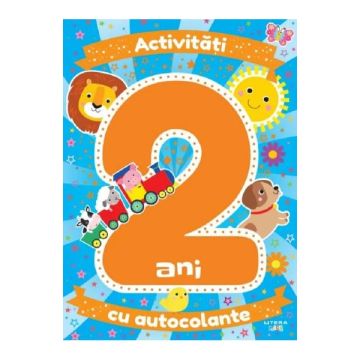 Activitati cu autocolante la 2 ani (Litera)