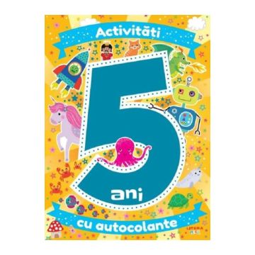 Activitati cu autocolante la 5 ani (Litera)