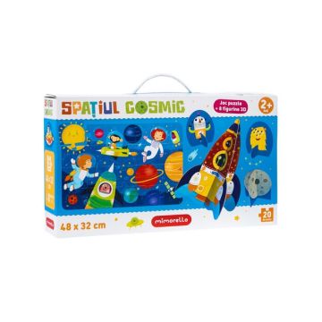 Joc educativ - Puzzle Mimorello - Spatiul cosmic (Kreativ)