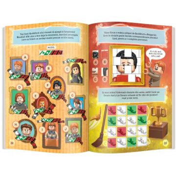 Sa jucam Quidditch! (carte de activitati cu minifigurina LEGO®) (Gama)