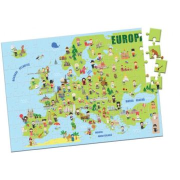 Harta Europei: Puzzle (DPH)