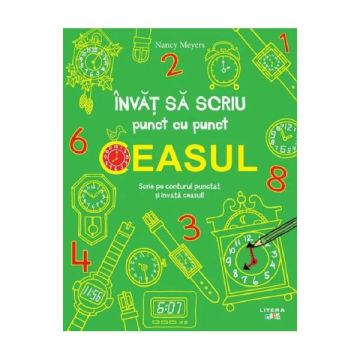 Invat sa scriu punct cu punct. Ceasul (Litera)