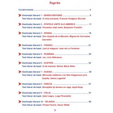 Clubul de vacanta - 10 destinatii literare - Seria a II-a - clasa a VI-a (Ars Libri)