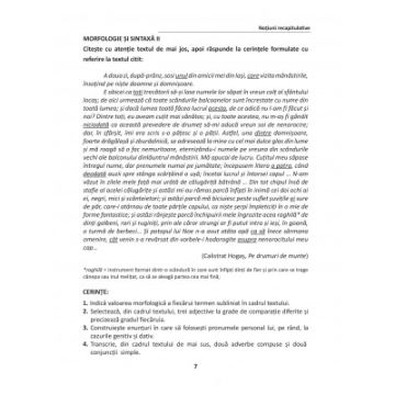 Limba si literatura romana pentru admiterea la colegiile militare (Ars Libri)