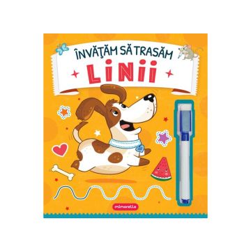 Invatam sa trasam linii+marker (Kreativ)