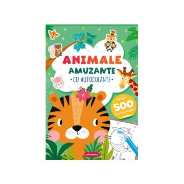 Animale amuzante - cu autocolante (Kreativ)