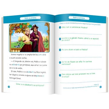 Invat sa citesc fluent! Balaurul lacului • Pablo si printesa (Gama)