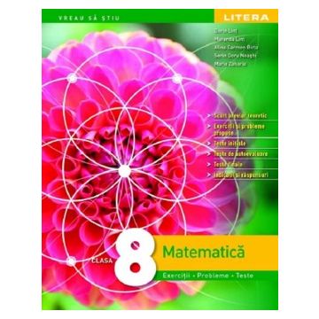 Matematica. Exercitii, probleme, teste. Clasa a VIII-a (Litera)