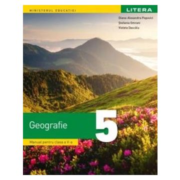 Manual Geografie. Clasa a V-a (Litera)