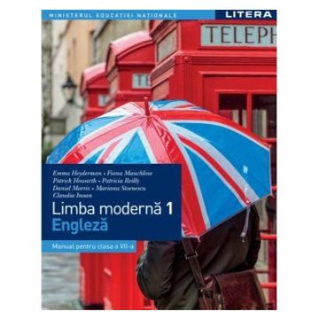 Manual Limba moderna 1 engleza. Clasa a VII-a (Litera)