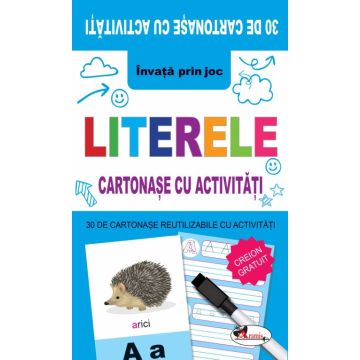 Literele. Cartonase cu activitati (Aramis)