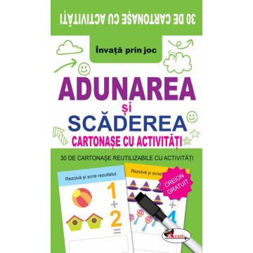 Adunarea si scaderea. Cartonase cu activitati (Aramis)